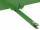 Francini FQ4 - Remorque en acier pour tracteur tondeuse - 120x90(h 25 cm)