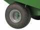 Francini FQ4 - Remorque en acier pour tracteur tondeuse - 120x90(h 25 cm)