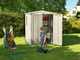 Keter Factor beige - Abri de jardin - Avec fen&ecirc;tre lat&eacute;rale  - 178x195.5x208 cm