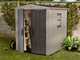 Keter Factor beige - Abri de jardin - Avec fen&ecirc;tre lat&eacute;rale  - 178x195.5x208 cm