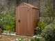 Keter Darwin marron - Abri de jardin - 123.8x117x205 cm