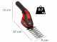 Einhell GC-CG 3,6/70 Li - Cisaille &agrave; gazon &agrave; batterie avec perche - 3.6V 2Ah