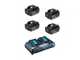 Makita DLM533 - Tondeuse &agrave; gazon tract&eacute;e &agrave; batterie - 4x18V/5Ah - Coupe 53 cm