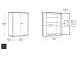 Keter High Store - Armoire &agrave; outils de jardin - 140x73x170 cm