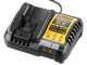 DeWalt DCMPS520P1-QW - Tron&ccedil;onneuse de taille &eacute;lectrique 18V 5Ah - Guide de 20 cm