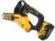 DeWalt DCMPS520P1-QW - Tron&ccedil;onneuse de taille &eacute;lectrique 18V 5Ah - Guide de 20 cm