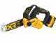 DeWalt DCMPS520P1-QW - Tron&ccedil;onneuse de taille &eacute;lectrique 18V 5Ah - Guide de 20 cm