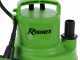 Ribimex PRPVC249 - Pompe immerg&eacute;e &eacute;lectrique pour eaux claires - 250 W