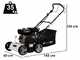 GreenBay PS 700-25 kit brosse - Scarificateur thermique polyvalent - Balayeuse