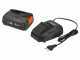 Gardena AquaBrush Universal 04/1 - Nettoyeur de sols &agrave; batterie + Brosse - SANS BATTERIE NI CHARGEUR