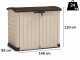 Keter Store it Out Arc beige - Armoire &agrave; outils pour le jardin