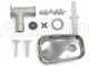 Accessoire hachoir &agrave; viande N.12 Reber avec plateau INOX