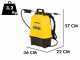 Stanley SXSPBS16E - Pulv&eacute;risateur &agrave; dos &agrave; batterie - 16 litres - 14,4V/2Ah
