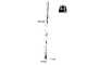 Greenworks G48PHTII - Taille-haie sans fil sur perche de rallonge - 48V 4Ah