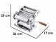 Imperia iPasta T.2/6,5 mm - Machine &agrave; p&acirc;tes manuelle en INOX