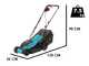 Gardena PowerMax 1100/32 - Tondeuse &agrave; gazon &eacute;lectrique - 1100W - Coupe de 32&nbsp;cm