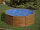 Gre Pacific Ronde &Oslash;300 x 120 cm - Piscine hors sol en acier