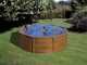 Gre Pacific ronde &Oslash;350 x 120 cm - Piscine hors sol en acier