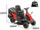 GeoTech Pro RM 75-660 CSM - Tracteur tondeuse mini-rider - Coupe de 66 cm