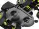 RYOBI RY72TMX107-210 - Tracteur tondeuse &agrave; batterie - 72V / 2x10Ah