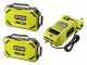 RYOBI RY72TMX107-210 - Tracteur tondeuse &agrave; batterie - 72V / 2x10Ah