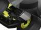 RYOBI RY72TMX107-210 - Tracteur tondeuse &agrave; batterie - 72V / 2x10Ah