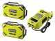 RYOBI RY72TMX107-210 - Tracteur tondeuse &agrave; batterie - 72V / 2x10Ah
