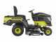 RYOBI RY72TMX107-210 - Tracteur tondeuse &agrave; batterie - 72V / 2x10Ah