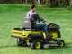 RYOBI RY72TMX107-210 - Tracteur tondeuse &agrave; batterie - 72V / 2x10Ah