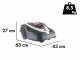 AL-KO Robolinho 550 W Comfort - Robot tondeuse - Avec c&acirc;ble p&eacute;rim&eacute;trique