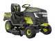 RYOBI RY72TMX107-210 - Tracteur tondeuse &agrave; batterie - 72V / 2x10Ah