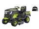 RYOBI RY72TMX107-210 - Tracteur tondeuse &agrave; batterie - 72V / 2x10Ah
