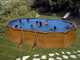 Gre Pacific Ovale 500 x 300 x 120cm - Piscine hors-sol en acier