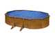 Gre Pacific Ovale 500 x 300 x 120cm - Piscine hors-sol en acier