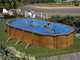 Gre Pacific Ovale 730x375x120cm - Piscine hors sol en acier