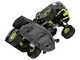RYOBI RY72TMX117-310 - Tracteur tondeuse &agrave; batterie - 72V / 3x10Ah
