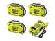 RYOBI RY72TMX117-310 - Tracteur tondeuse &agrave; batterie - 72V / 3x10Ah