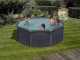 Gre Kea Ronde &Oslash;300 x 120 cm - Piscine hors-sol en acier