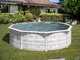 Gre Finlandia Ronde &Oslash;460 x 120 cm - Piscine hors-sol en acier