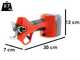 Stocker Magma E-35TP - S&eacute;cateur &eacute;lectrique de taille sur perche -21.6V - 205/325 cm - Diam&egrave;tre de coupe 35 mm - SANS BATTERIE