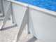 Gre Atlantis Ovale 915 x 470 x 132 cm - Piscine hors-sol en acier