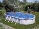 Gre Atlantis Ovale 915 x 470 x 132 cm - Piscine hors-sol en acier