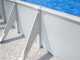Gre Atlantis Ovale 730 x 375 x 132 cm - Piscine hors-sol en acier