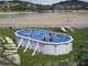 Gre Atlantis Ovale 730 x 375 x 132 cm - Piscine hors-sol en acier