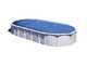 Gre Haiti Ovale 1000 x 550 x 132 cm - Piscine hors-sol - Traverses enterr&eacute;es