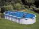 Gre Haiti Ovale 610 x 375 x 132 cm - Piscine hors-sol en acier