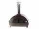 AgriEuro Quattro Stagioni Rouge - Four &agrave; bois pour pizza d'ext&eacute;rieur 60x40 - capacit&eacute; 1 pizza