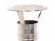 AgriEuro Quattro Stagioni - Four &agrave; bois d'ext&eacute;rieur pour pizza Anthracite 60x40 - pour 1 pizza