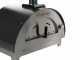 AgriEuro Quattro Stagioni - Four &agrave; bois d'ext&eacute;rieur pour pizza Anthracite 60x40 - pour 1 pizza