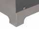 AgriEuro Quattro Stagioni - Four &agrave; bois d'ext&eacute;rieur pour pizza Anthracite 60x40 - pour 1 pizza
